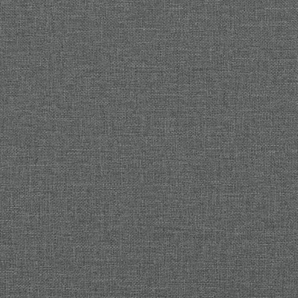 vidaXL Dagbädd utdragbar mörkgrå 80x200 cm tyg Grå