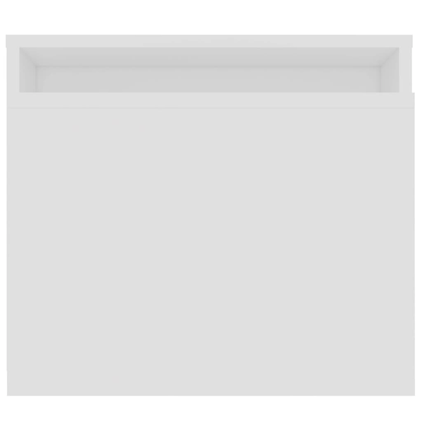 vidaXL Soffbord set vit 100x48x40 cm konstruerat trä Vit