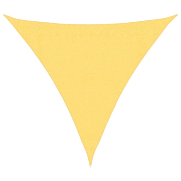 vidaXL Solsegel 160 g/m² beige 3x3x3 m HDPE Beige