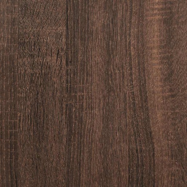 vidaXL Byrå brun ek 60x36x103 cm konstruerat trä Brun