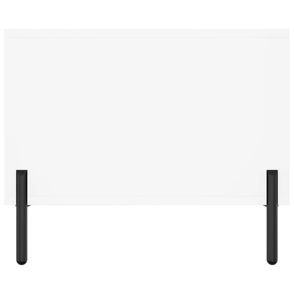 vidaXL Soffbord vit 90x50x40 cm konstruerat trä Vit