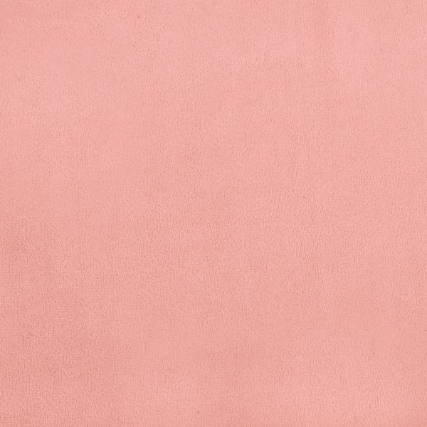 vidaXL Sängram rosa 140x190 cm sammet Rosa