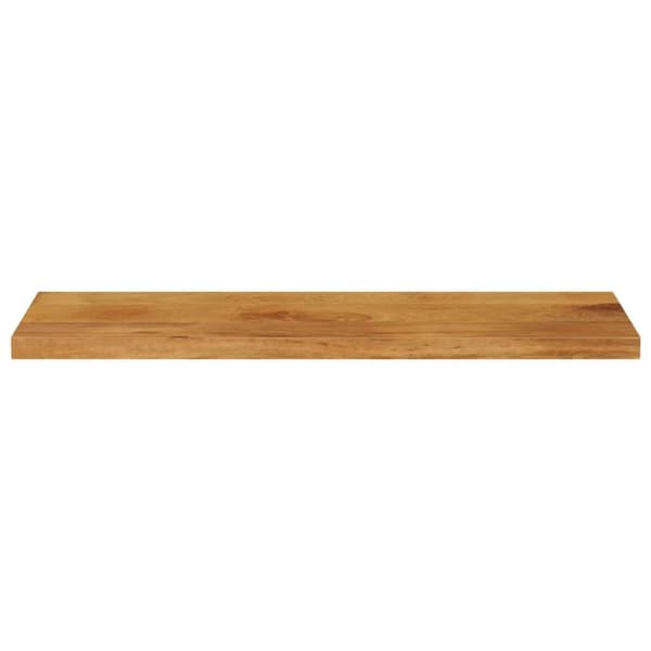 vidaXL Bordsskiva 70x30x2,5 cm rektangulär massivt mango-trä Brun
