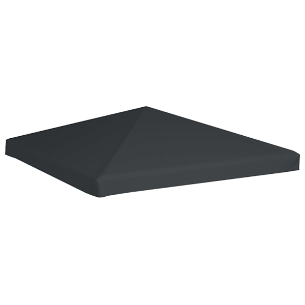 vidaXL Paviljongtak 310 g/m² 3x3 m grå grå