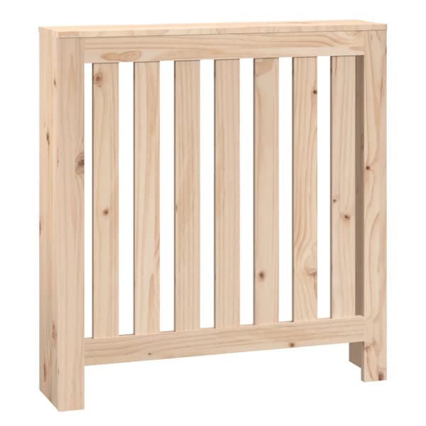 vidaXL Elementskydd 79,5x19x84 cm massiv furu Brun