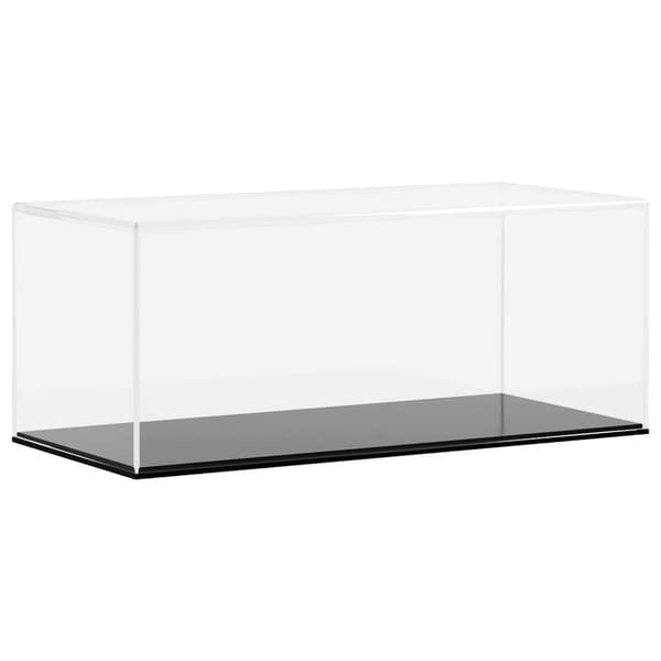vidaXL Akryllåda transparent 34x16x14 cm Transparent