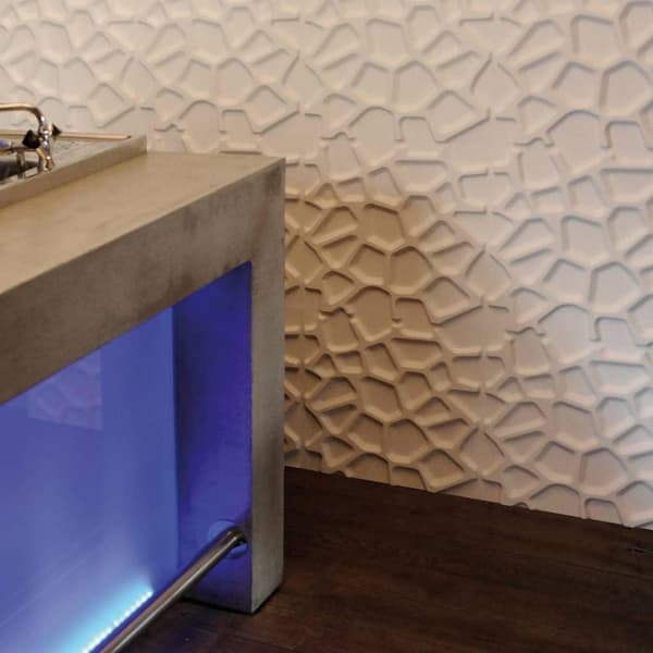 WallArt 3D Väggpaneler 24 st GA-WA01 gaps Vit
