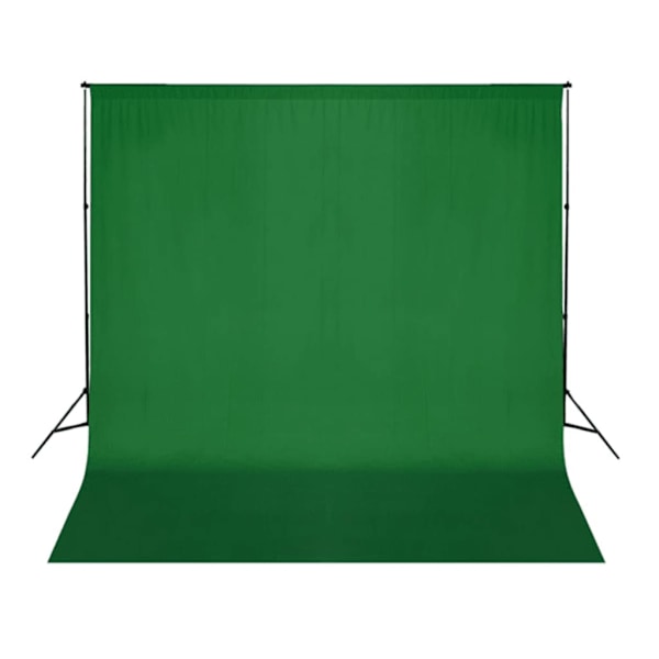 vidaXL Fotobakgrund 300 x cm grön Grön