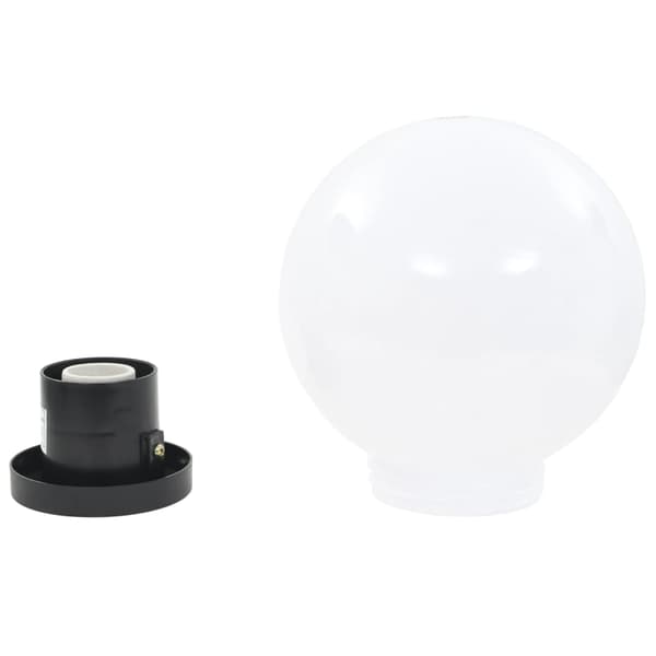 vidaXL Globlampor 4 st LED sfäriska 20 cm PMMA Vit