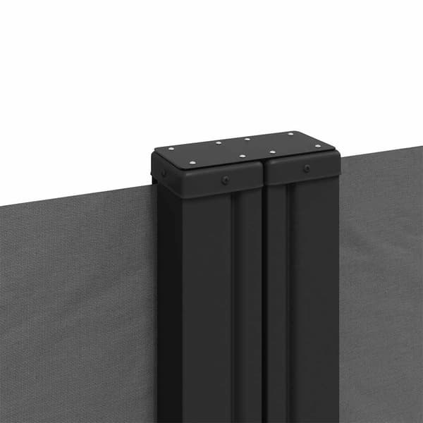 vidaXL Infällbar sidomarkis antracit 220x1000 cm Antracit