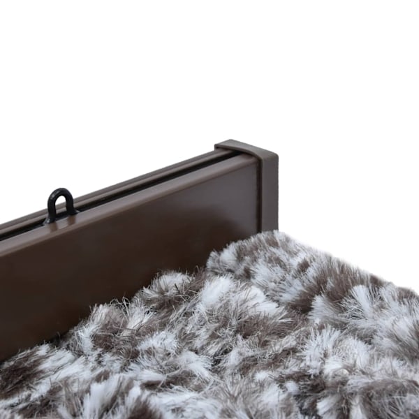 vidaXL Insektsdraperi brun och beige 56x185 cm chenille multifärg