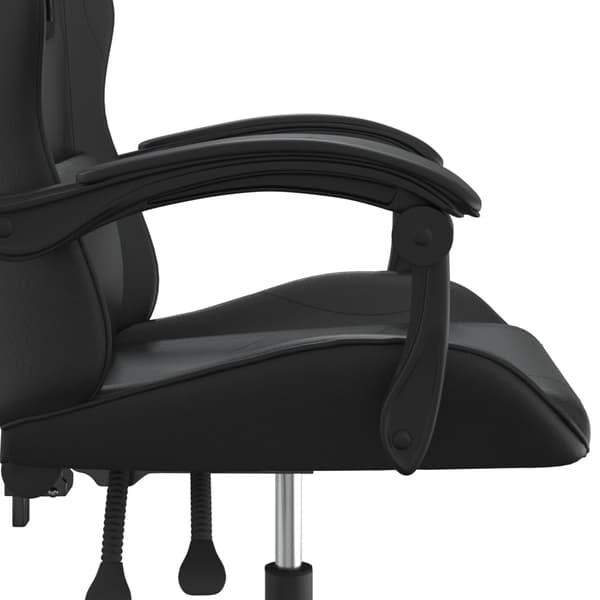 vidaXL Gamingstol svart konstläder art