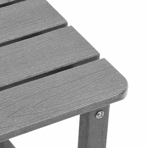 vidaXL Gungstol 3 st Ljusgrå polyeten Ljusgrå