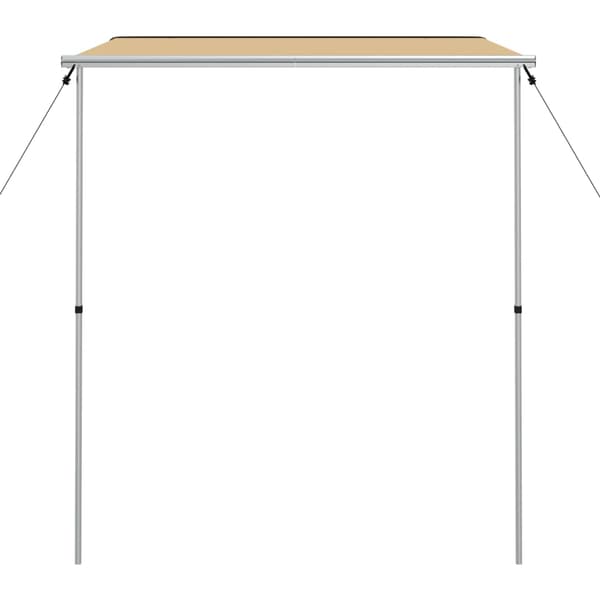 vidaXL Husvagnsmarkis 1,8x2,5x2,15 m beige Beige