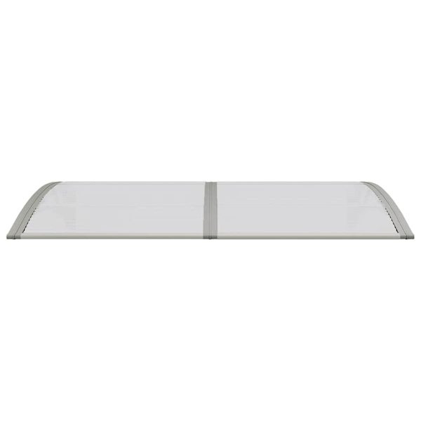vidaXL Entrétak grå 150x75 cm polykarbonat Grå