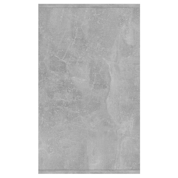 vidaXL Skänk betonggrå 135x41x75 cm konstruerat trä grå