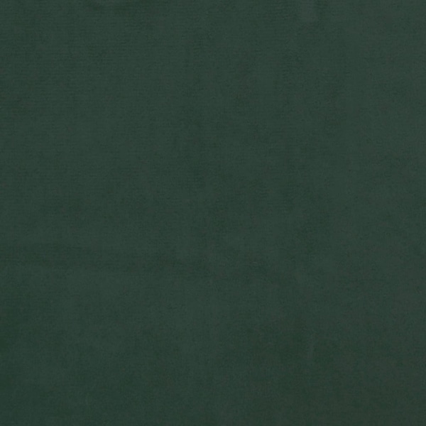 vidaXL Sängram utan madrass mörkgrön 120x200 cm sammet Grön