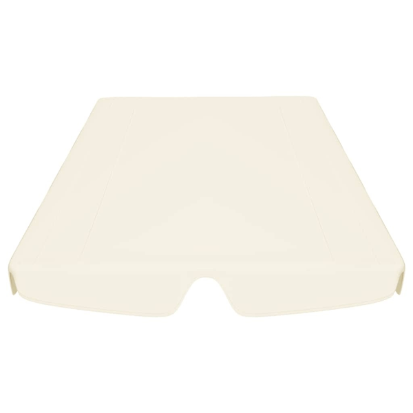 vidaXL Reservtak för hammock gräddvit 150/130x105/70 cm Creme
