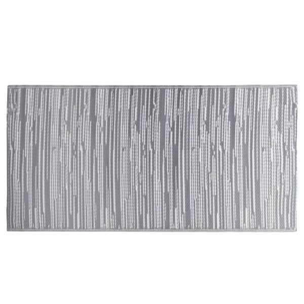 vidaXL Utomhusmatta ARAKIL grå 190x290 cm PP grå