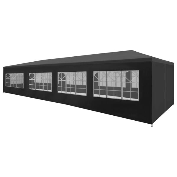 vidaXL Partytält antracit 3x12 m Antracit