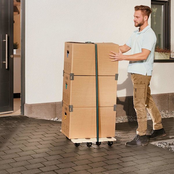 wolfcraft Modulär flyttvagn FT400 5543000 Beige