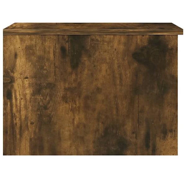 vidaXL Soffbord rökfärgad ek 50x50x36 cm konstruerat trä Brun