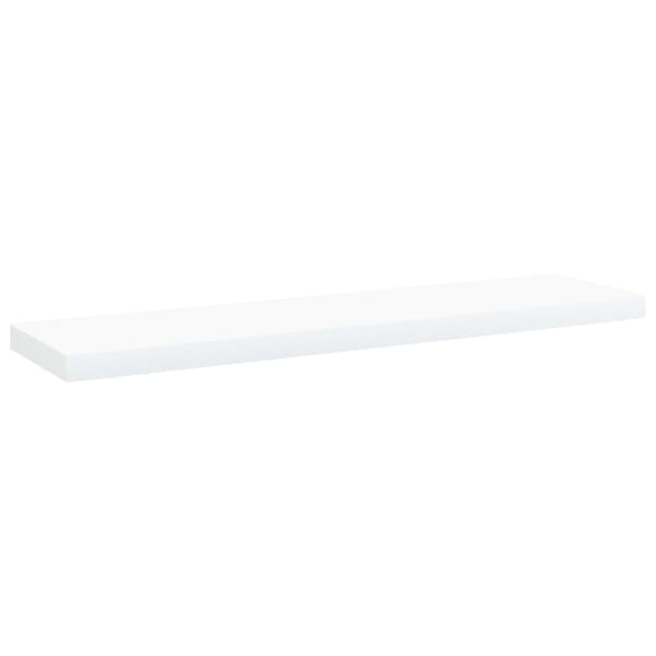 vidaXL Hyllplan 4 st vit 40x10x1,5 cm konstruerat trä Vit