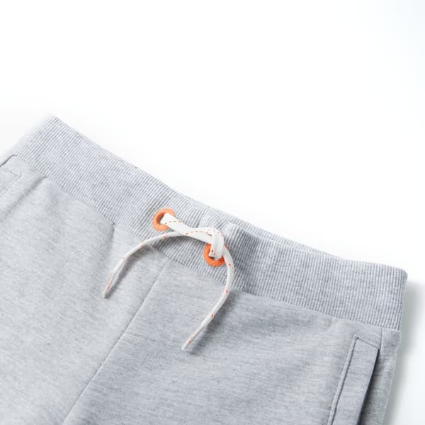 vidaXL Barnshorts med snöre grå 140 Grå