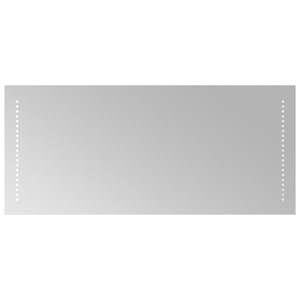 vidaXL Badrumsspegel LED 40x90 cm Transparent