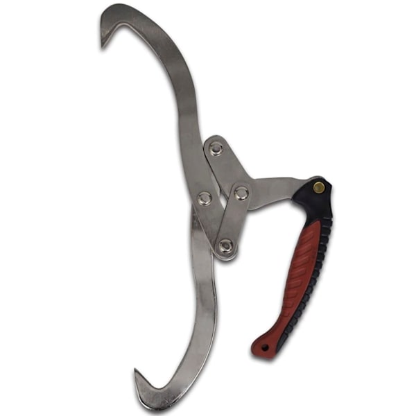 vidaXL Tänger Stock med TPR Handtag 2 st Silver