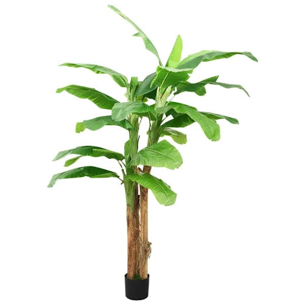 vidaXL Konstgjort bananträd i kruka 300 cm grön Grön