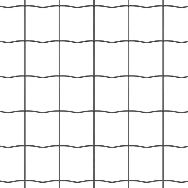vidaXL Markfixerat Svetsat Stängsel 10 x 0,4 m (B x H) Grå