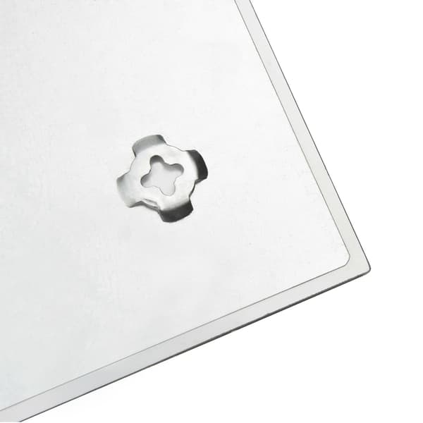 vidaXL Magnetisk glastavla väggmonterad 60x20 cm grå