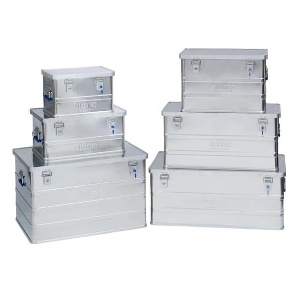 ALUTEC Förvaringslåda aluminium CLASSIC 93 L Silver