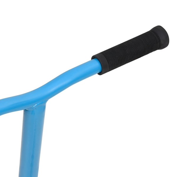 vidaXL Sparkcykel med aluminiumstyre blå Blå