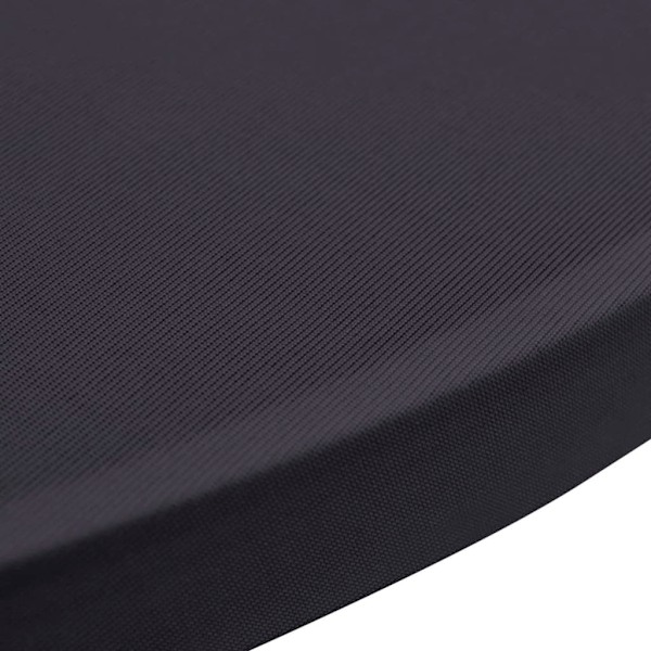 vidaXL Bordsöverdrag 4 st 60 cm stretch antracit Antracit
