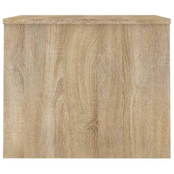 vidaXL Soffbord sonoma-ek 80x50,5x41,5 cm konstruerat trä Brun