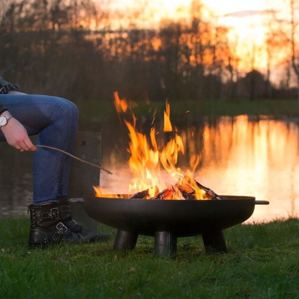 RedFire Eldfat Salo Classic rost stål Svart