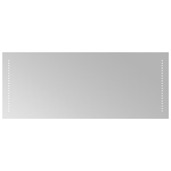vidaXL Badrumsspegel LED 40x100 cm Transparent