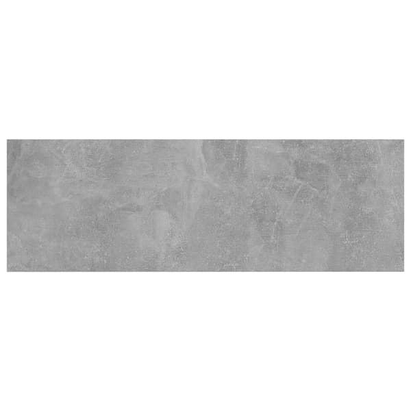 vidaXL Hyllplan 4 st betonggrå 60x20x1,5 cm konstruerat trä grå