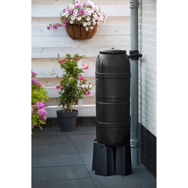 Nature Regntunna 100 L 6070415 Svart