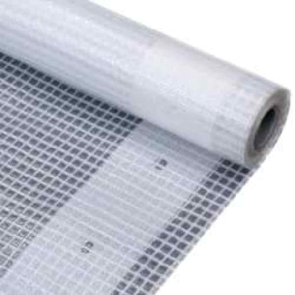 vidaXL Leno presenning 2 st 260 g/m² 4x4 m vit Vit