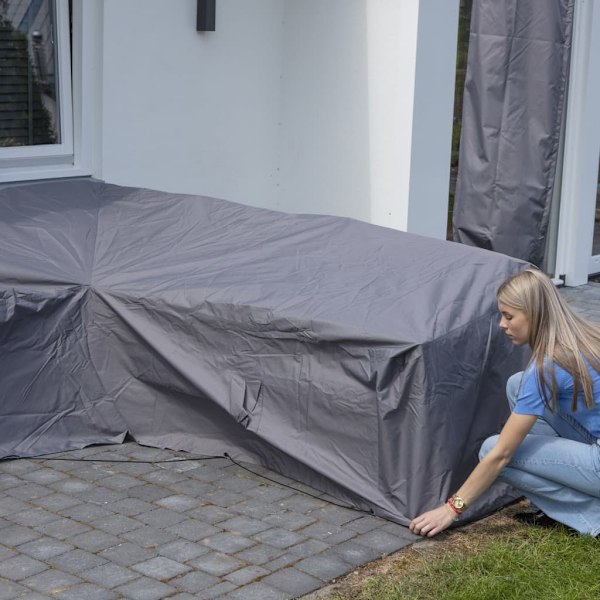 Madison Överdrag till lougegrupp 320x255x70cm höger grå grå