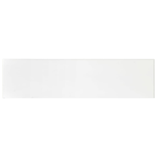 vidaXL Konsolbord vit 120x30x76 cm MDF Vit
