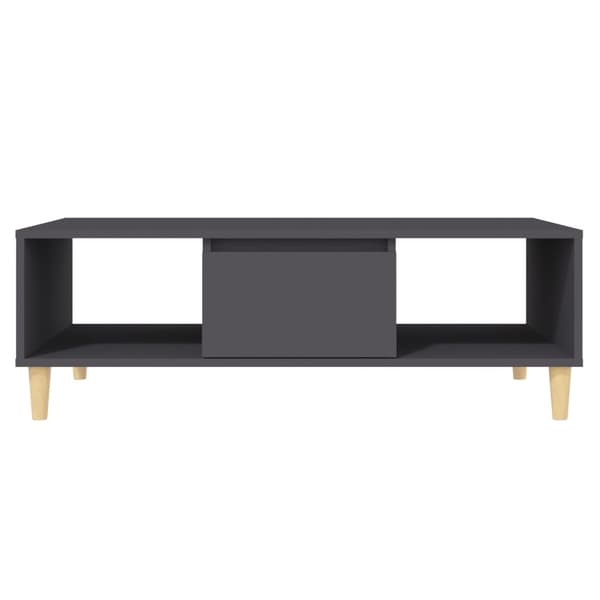 vidaXL Soffbord grå 103,5x60x35 cm konstruerat trä grå