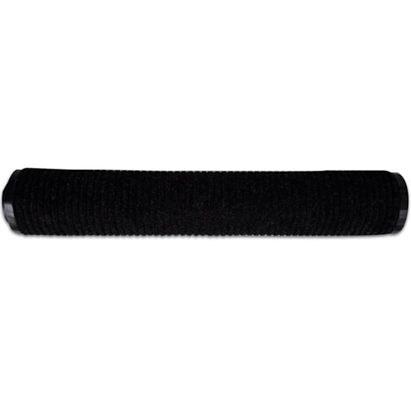 vidaXL Dörrmatta PVC Svart 90 x 120 cm Svart