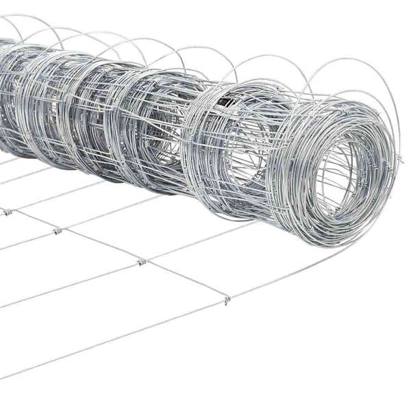 vidaXL Markfixerat Svetsat Stängsel 100 x 1 m Galvaniserat stål Silver Silver