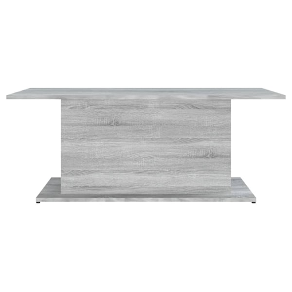 vidaXL Soffbord grå sonoma 102x55,5x40 cm konstruerat trä grå