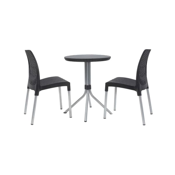 Keter Caféset Chelsea grafit 223562 Antracit