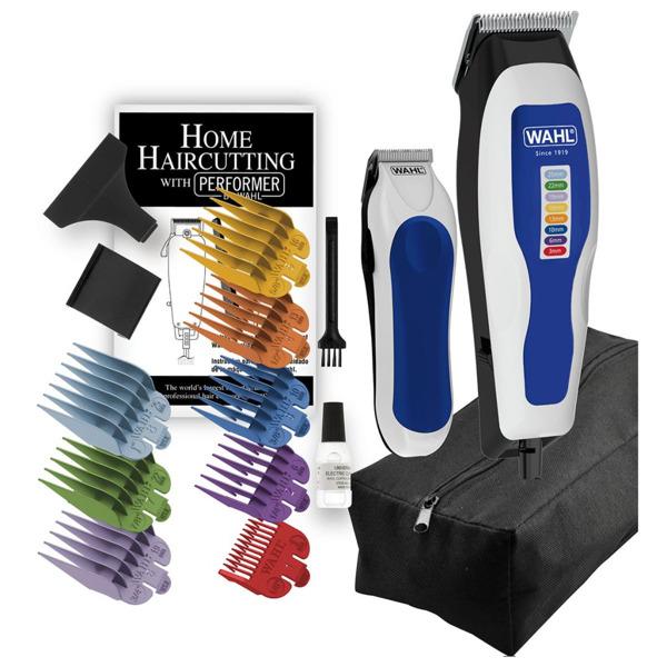 Wahl Hårtrimmer Color Pro Combo 15 delar 1395.0465 Blå